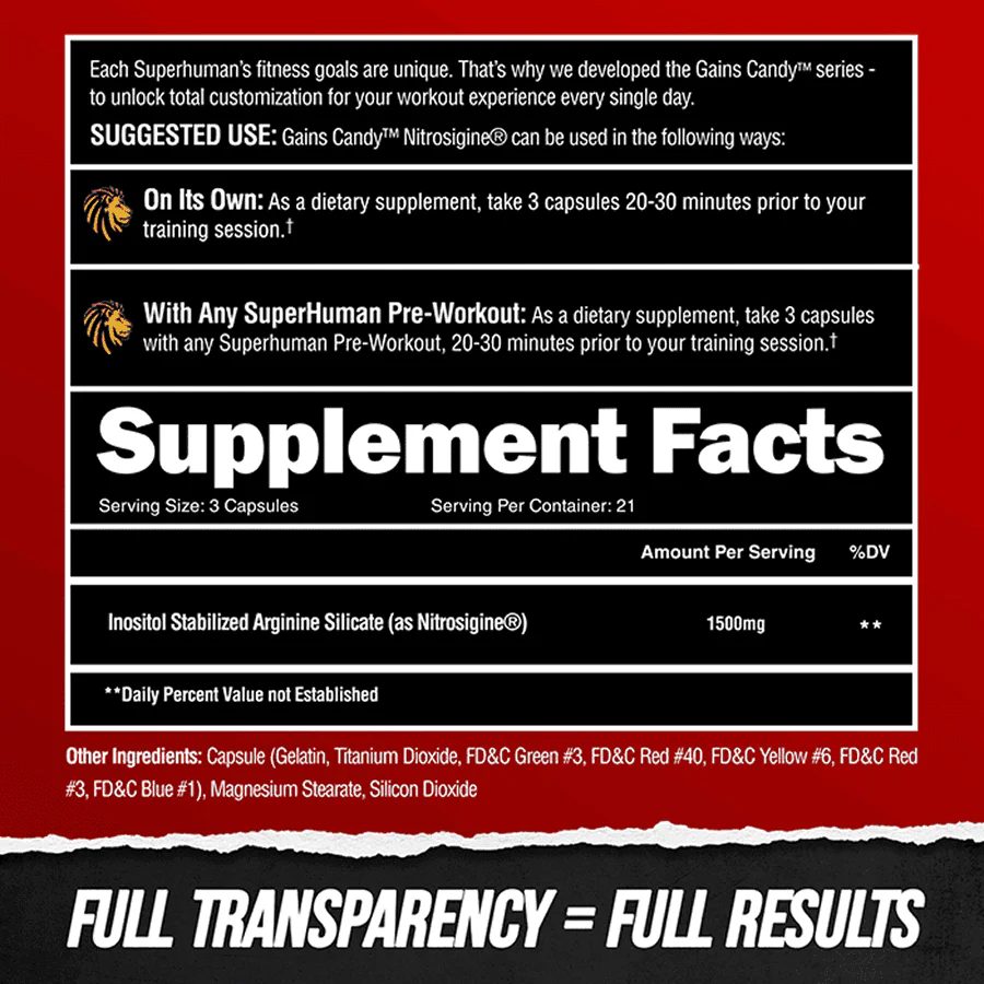 Gains Candy™ Nitrosigine® - Image 3