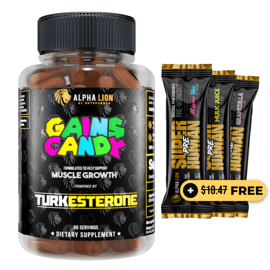 GAINS CANDY™ TURKESTERONE®  - More Muscle Strength and Size† - Image 11