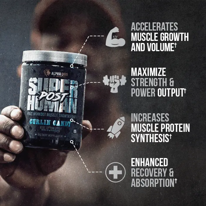 SUPERHUMAN® POST - Post Workout Muscle Builder.† - Image 8