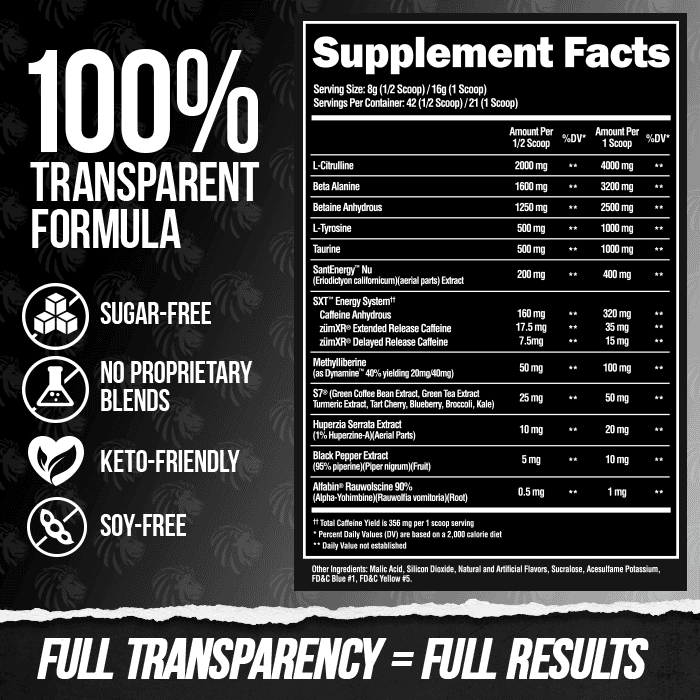 SUPERHUMAN® EXTREME - Extreme Energy Pre-Workout Formula - Image 10