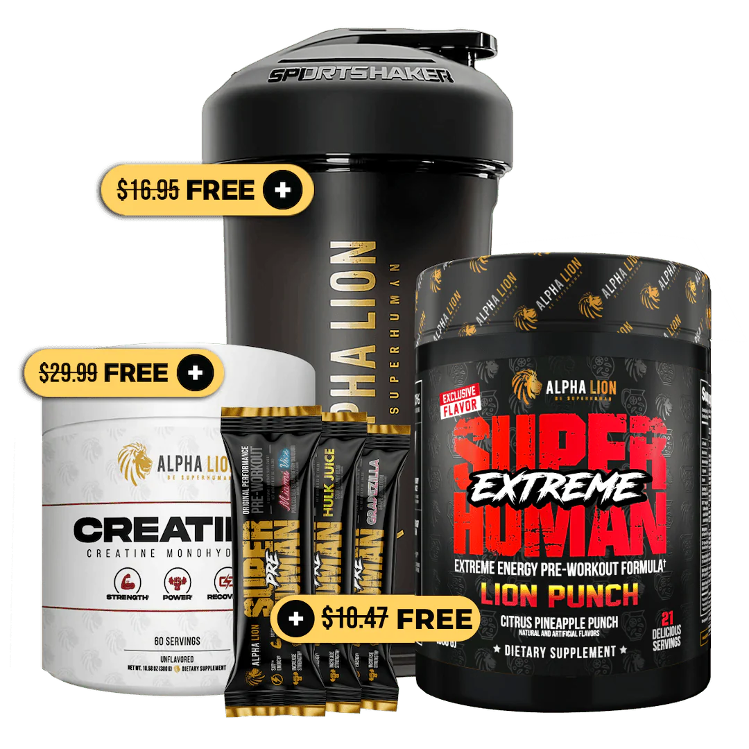 SUPERHUMAN® EXTREME - Extreme Energy Pre-Workout Formula - Image 3