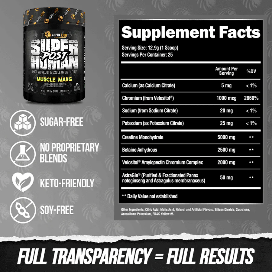 SUPERHUMAN MUSCLE STACK - Post, Sleep & Muscle - Image 3