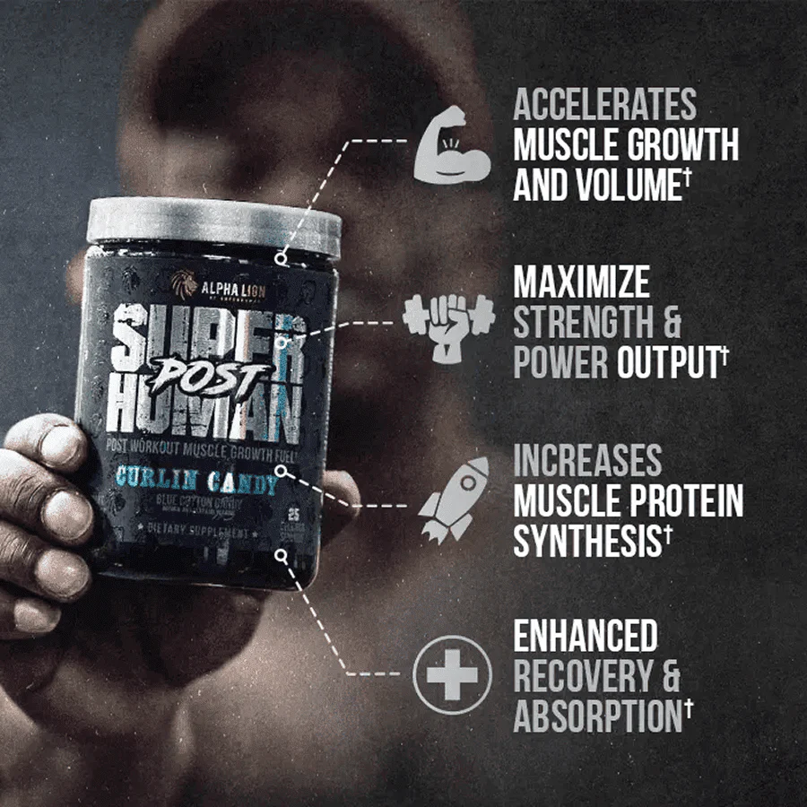SUPERHUMAN® POST - Post Workout Muscle Builder† - Image 4