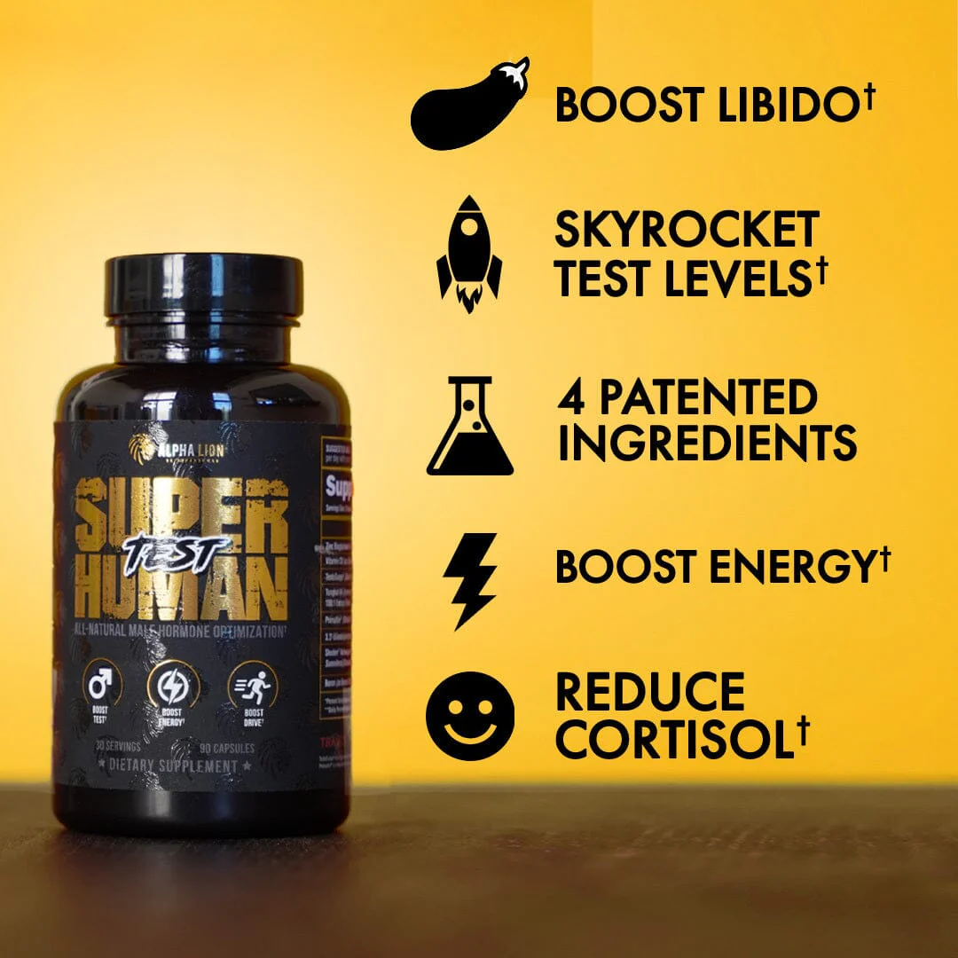 SUPERHUMAN® TEST - Natural Male Hormone Optimization - Image 7